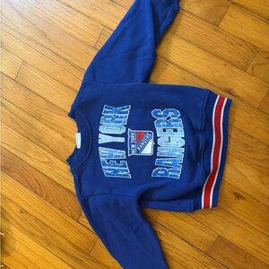 Blue New York Rangers Sweatshirt